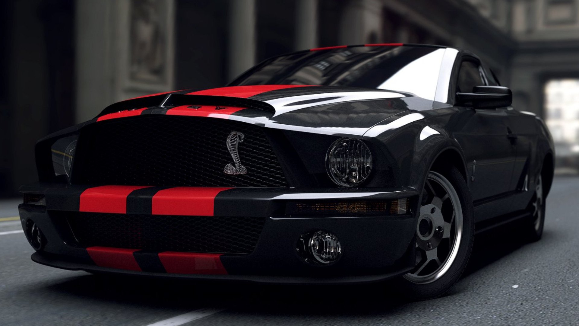 Download Vehicle Ford Mustang Shelby GT500 HD Wallpaper