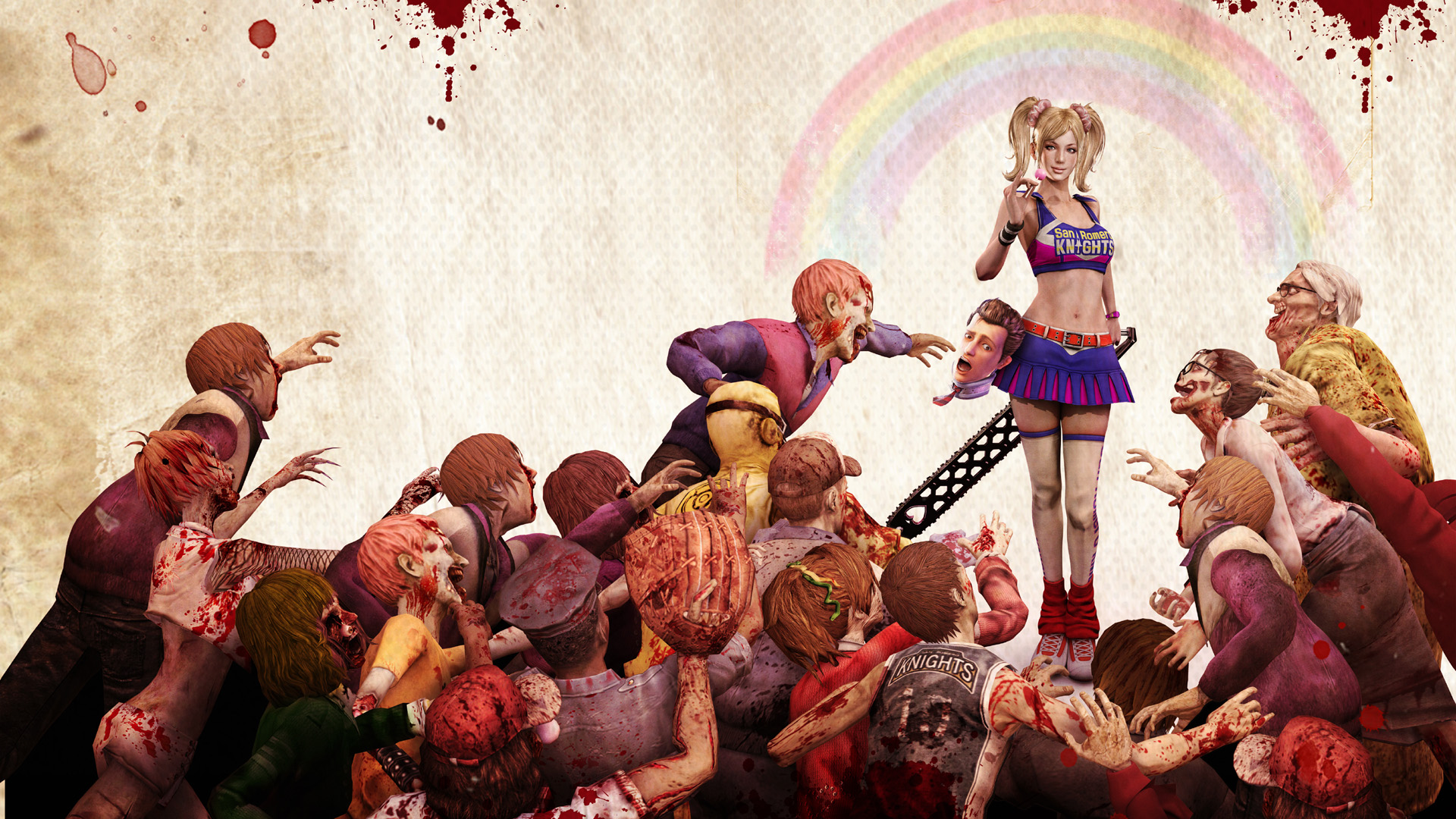 Video Game Lollipop Chainsaw HD Wallpaper | Background Image
