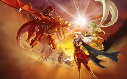 video game Fire Emblem: Path of Radiance HD Desktop Wallpaper | Background Image