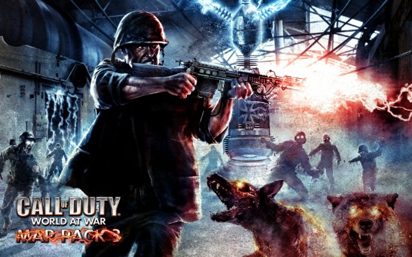 Video Game Call of Duty: World at War Call of Duty Gun HD Wallpaper | Background Image