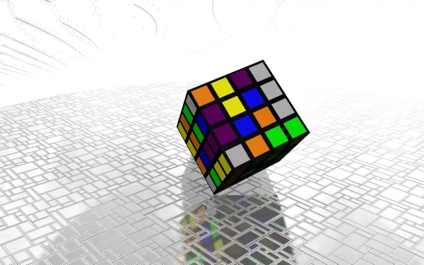 man made rubik's cube HD Desktop Wallpaper | Background Image