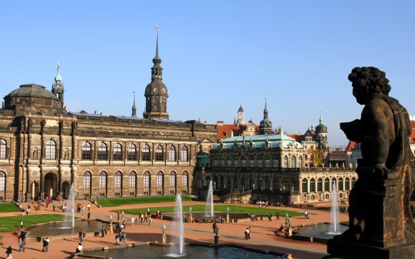 Man Made Zwinger (Dresden) Palaces Germany HD Wallpaper | Background Image