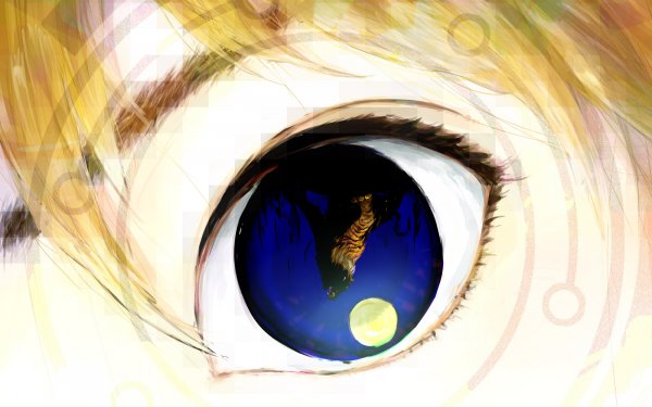 Anime Vocaloid Len Kagamine Eye HD Wallpaper | Background Image