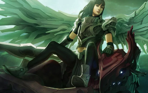 fantasy angel warrior HD Desktop Wallpaper | Background Image