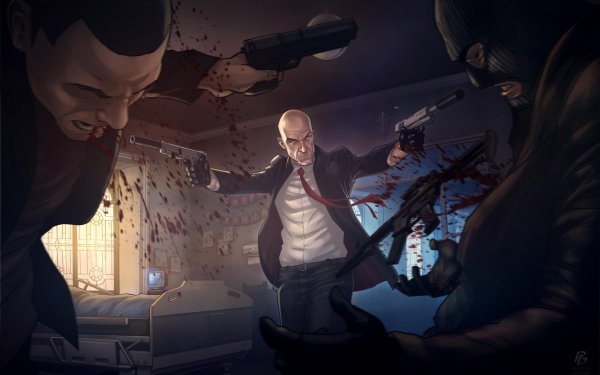 Video Game Hitman Gun Assassin HD Wallpaper | Background Image