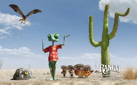 movie Rango HD Desktop Wallpaper | Background Image