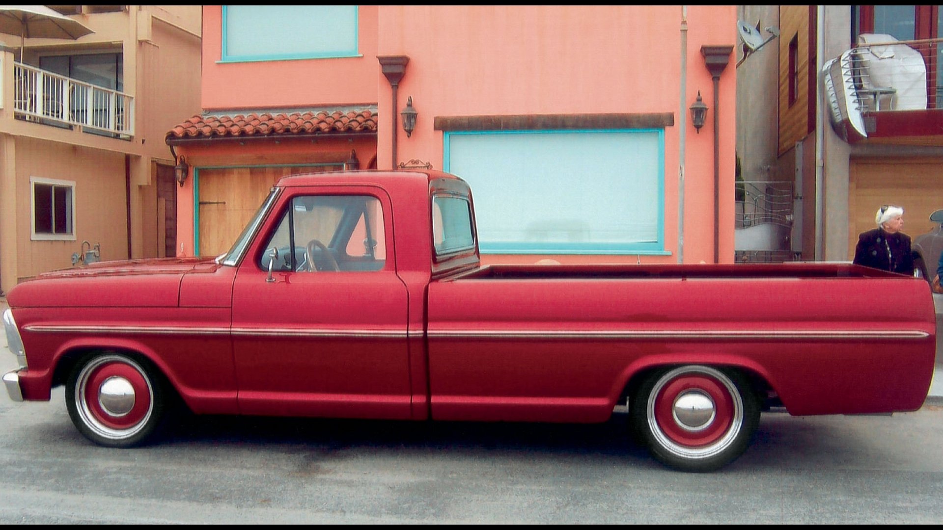 Download Vehicle Ford F-100 HD Wallpaper