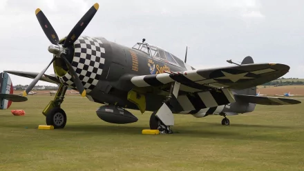 military aircraft Republic P-47 Thunderbolt HD Desktop Wallpaper | Background Image
