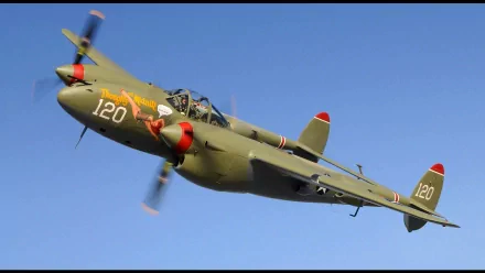 military aircraft Lockheed P-38 Lightning HD Desktop Wallpaper | Background Image