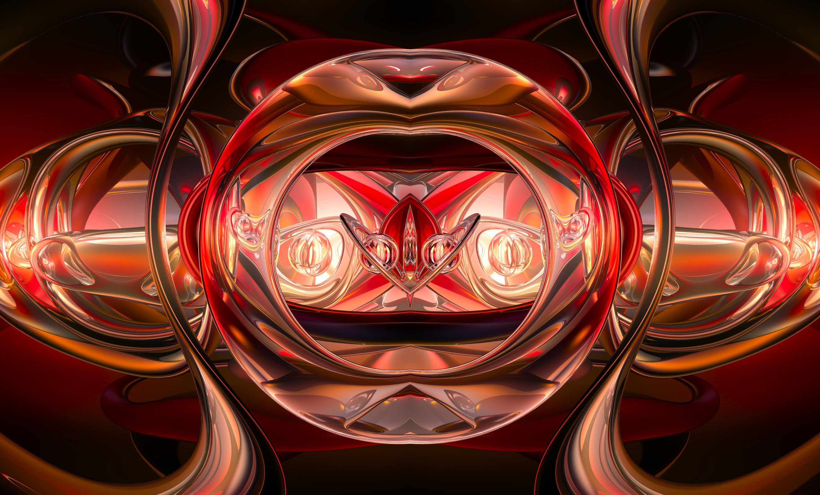 Download Abstract Red HD Wallpaper