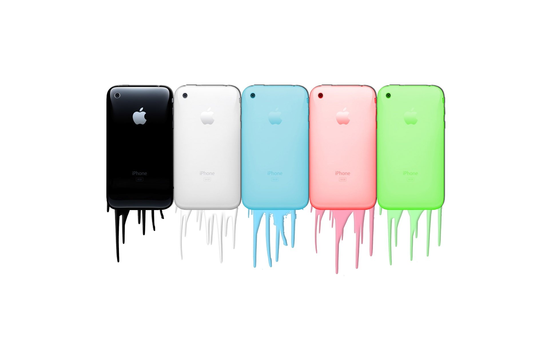 IPhone Just Dripping In Color