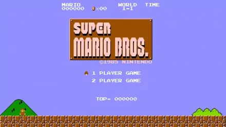 video game Super Mario Bros. HD Desktop Wallpaper | Background Image