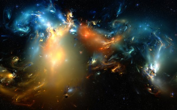 Science-Fiction Nebel Weltraum Sterne HD Wallpaper | Hintergrund