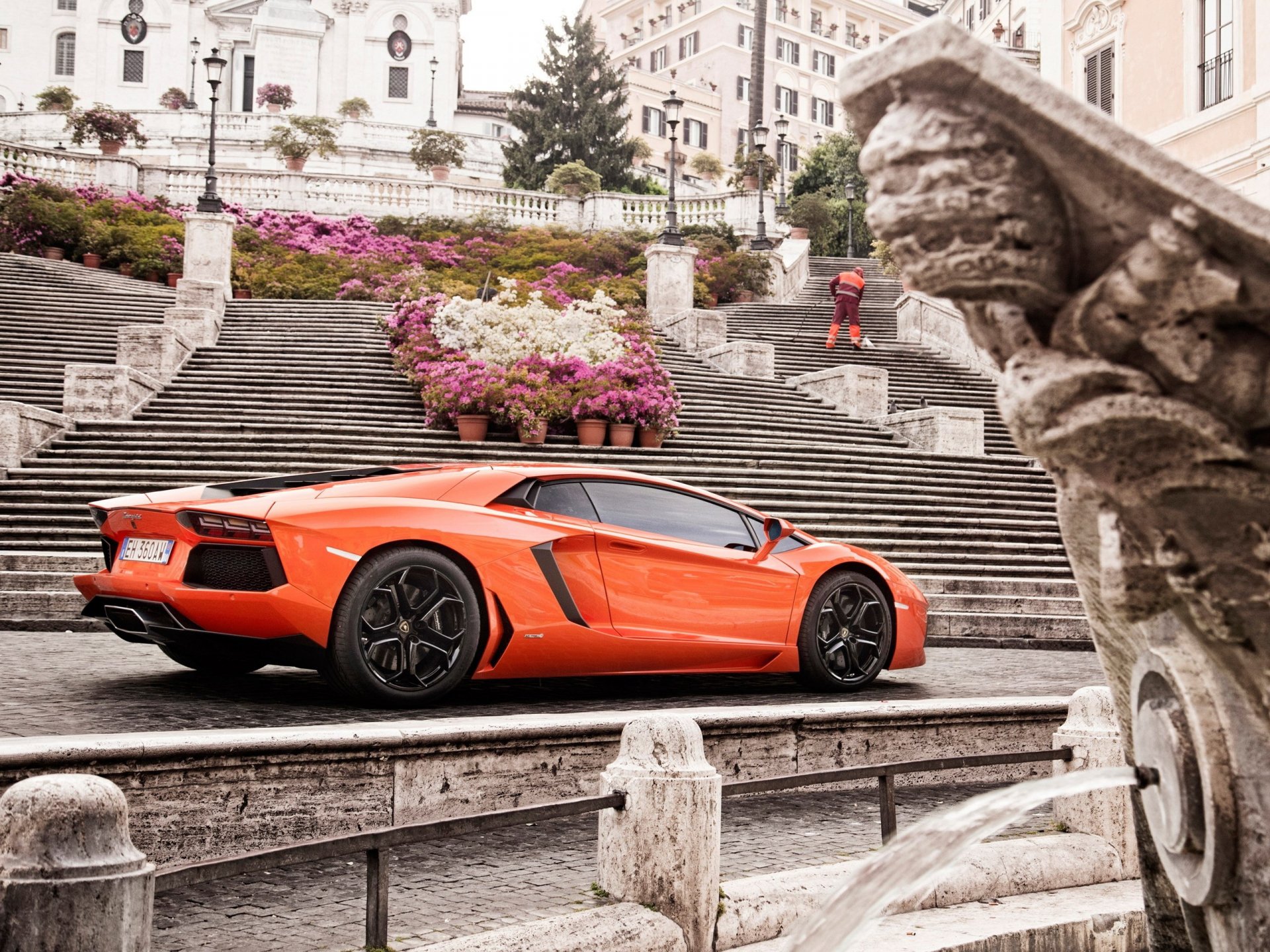 Download Vehicle Lamborghini Aventador LP 700-4 HD Wallpaper