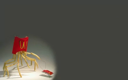 McDonald's funny food HD Desktop Wallpaper | Background Image