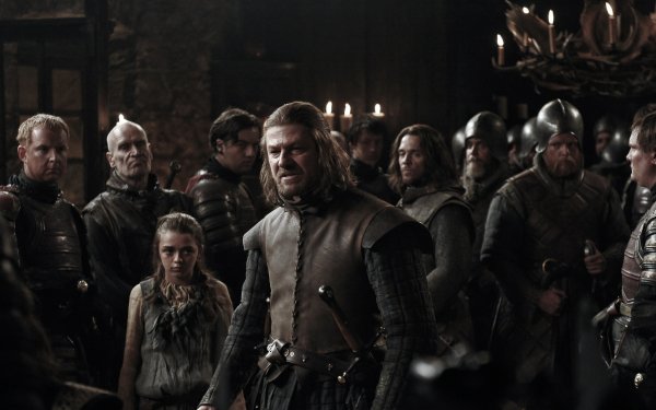 TV Show Game Of Thrones Eddard Stark Sean Bean Arya Stark Maisie Williams HD Wallpaper | Background Image