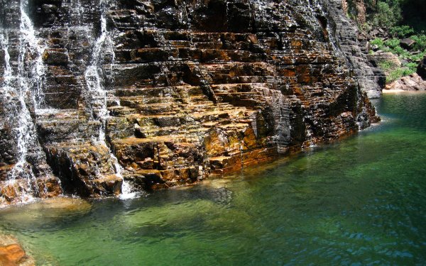 Earth Waterfall Waterfalls HD Wallpaper | Background Image