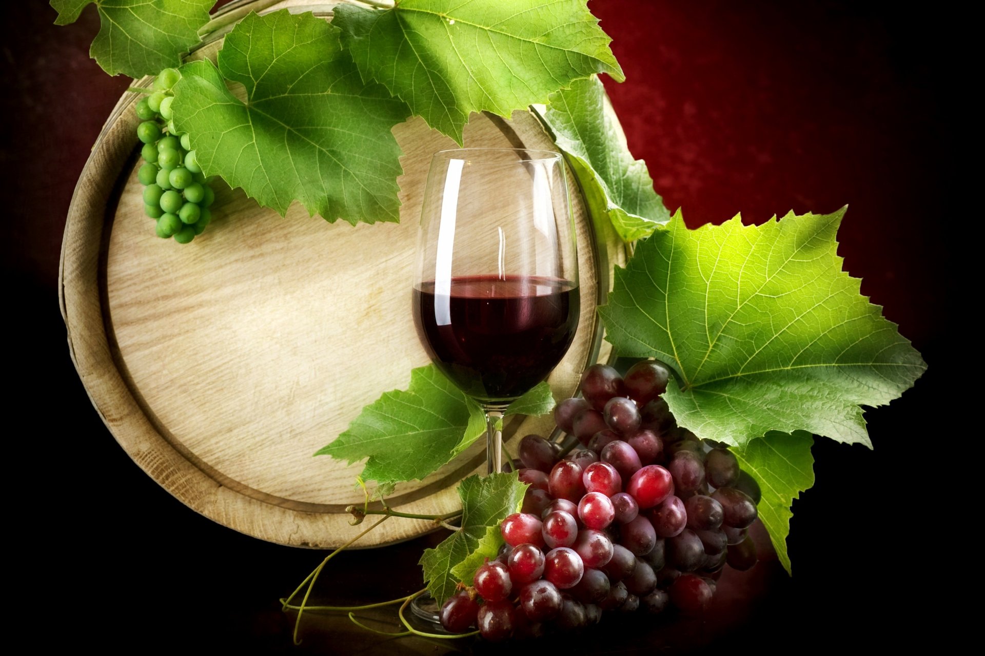 Download Wine Food Grapes HD Wallpaper