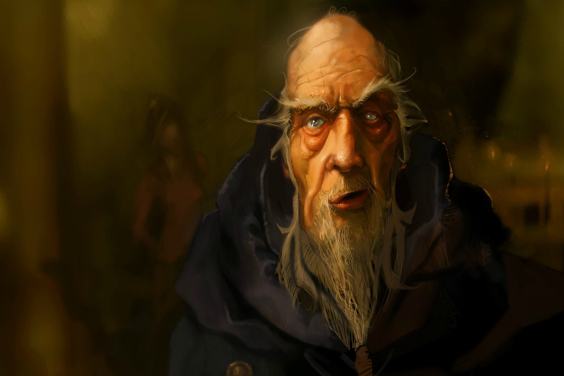 Download Deckard Cain Video Game Diablo III HD Wallpaper