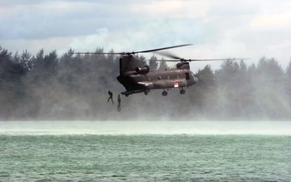 military Boeing CH-47 Chinook HD Desktop Wallpaper | Background Image