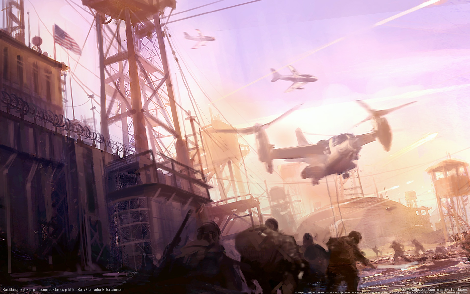 Video Game Resistance: Fall Of Man HD Wallpaper | Background Image