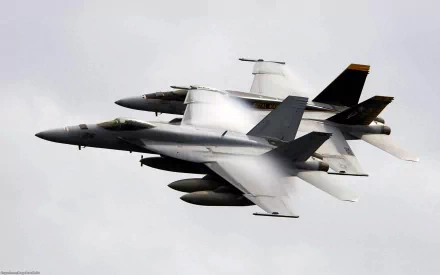 military Boeing F/A-18E/F Super Hornet HD Desktop Wallpaper | Background Image