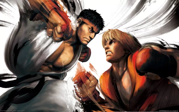 video game Street Fighter Ryu (Street Fighter) Ken Masters HD Desktop Wallpaper | Background Image