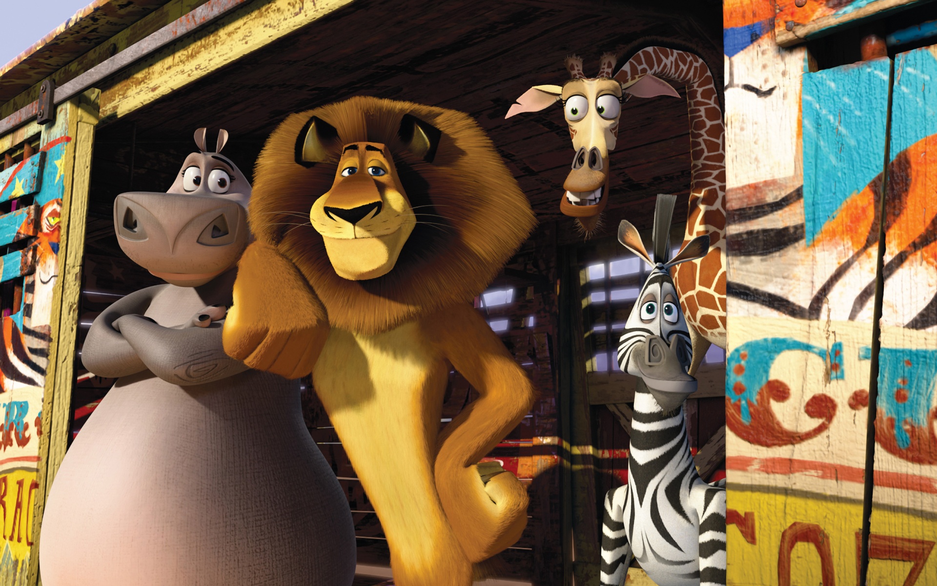 Madagascar 3: Europe's Most Wanted HD Wallpaper