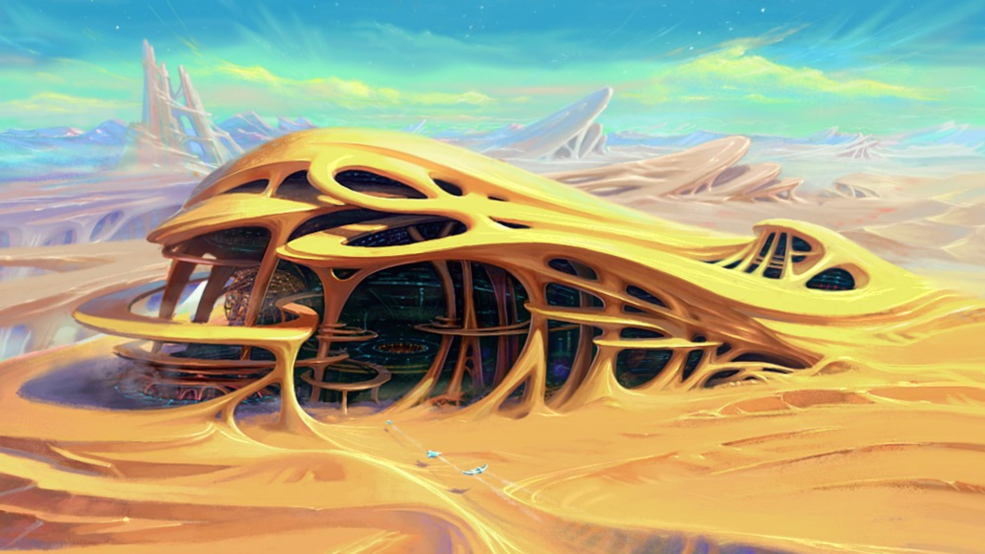 Futuristic Desert City – See This Vision of A Futuristic City In The ...