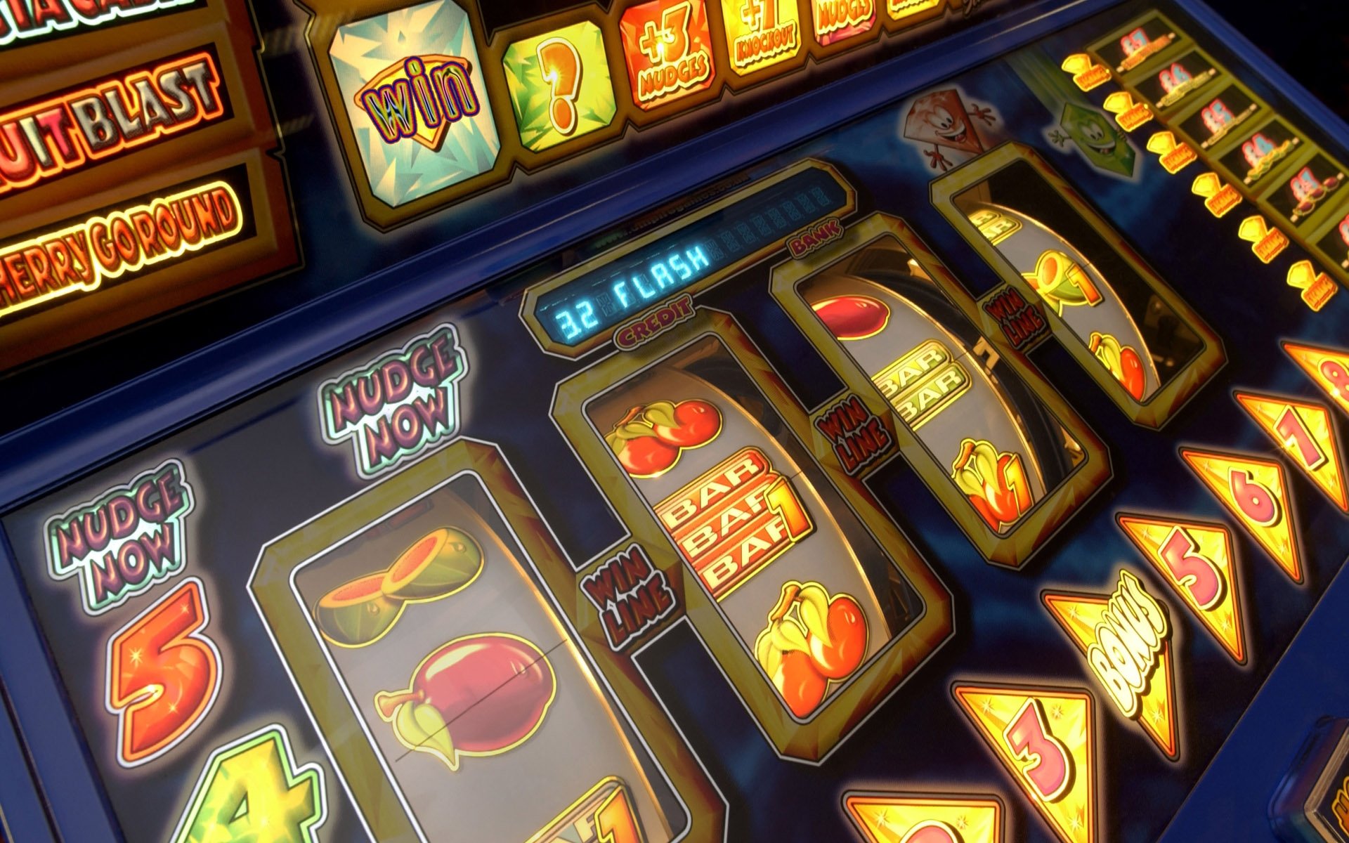 Online gambling slot machine