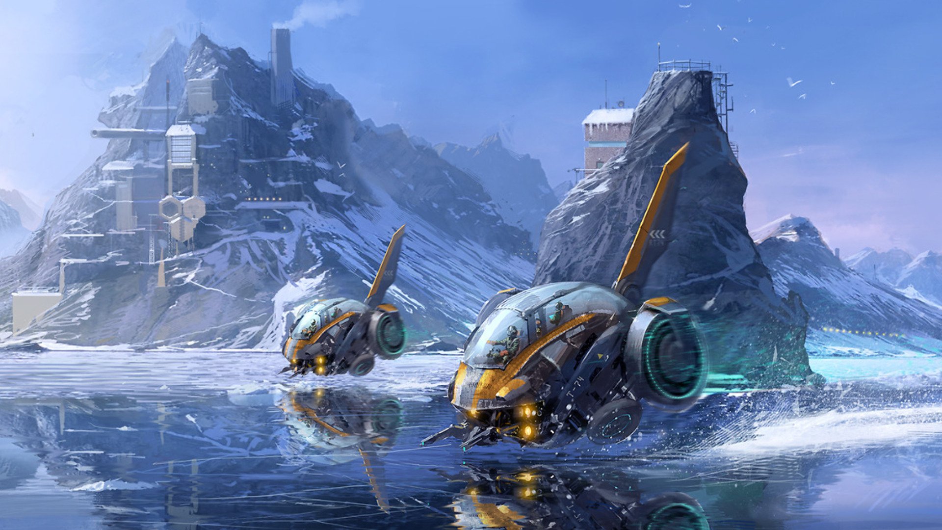 Download Sci Fi Vehicle HD Wallpaper | 1920x1080 | Wallpaper Abyss