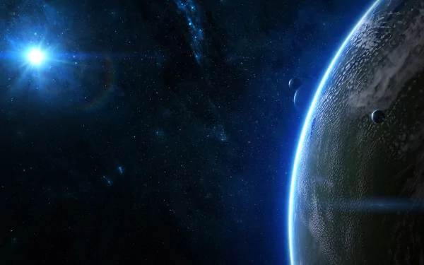 Sci Fi planetscape HD Desktop Wallpaper | Background Image