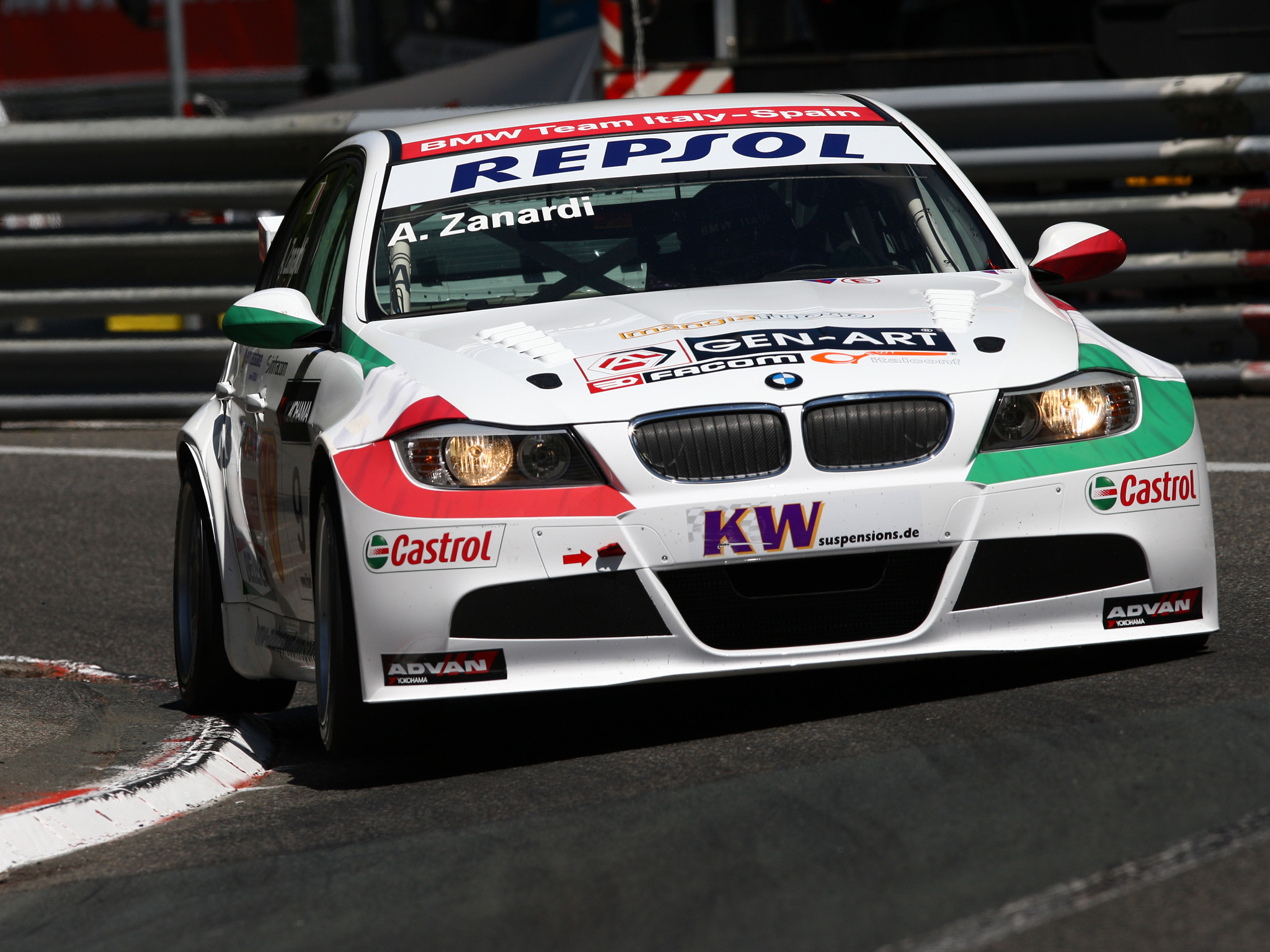 BMW 320si WTCC Sedan (E90) '2009–11 HD Wallpaper | Background Image