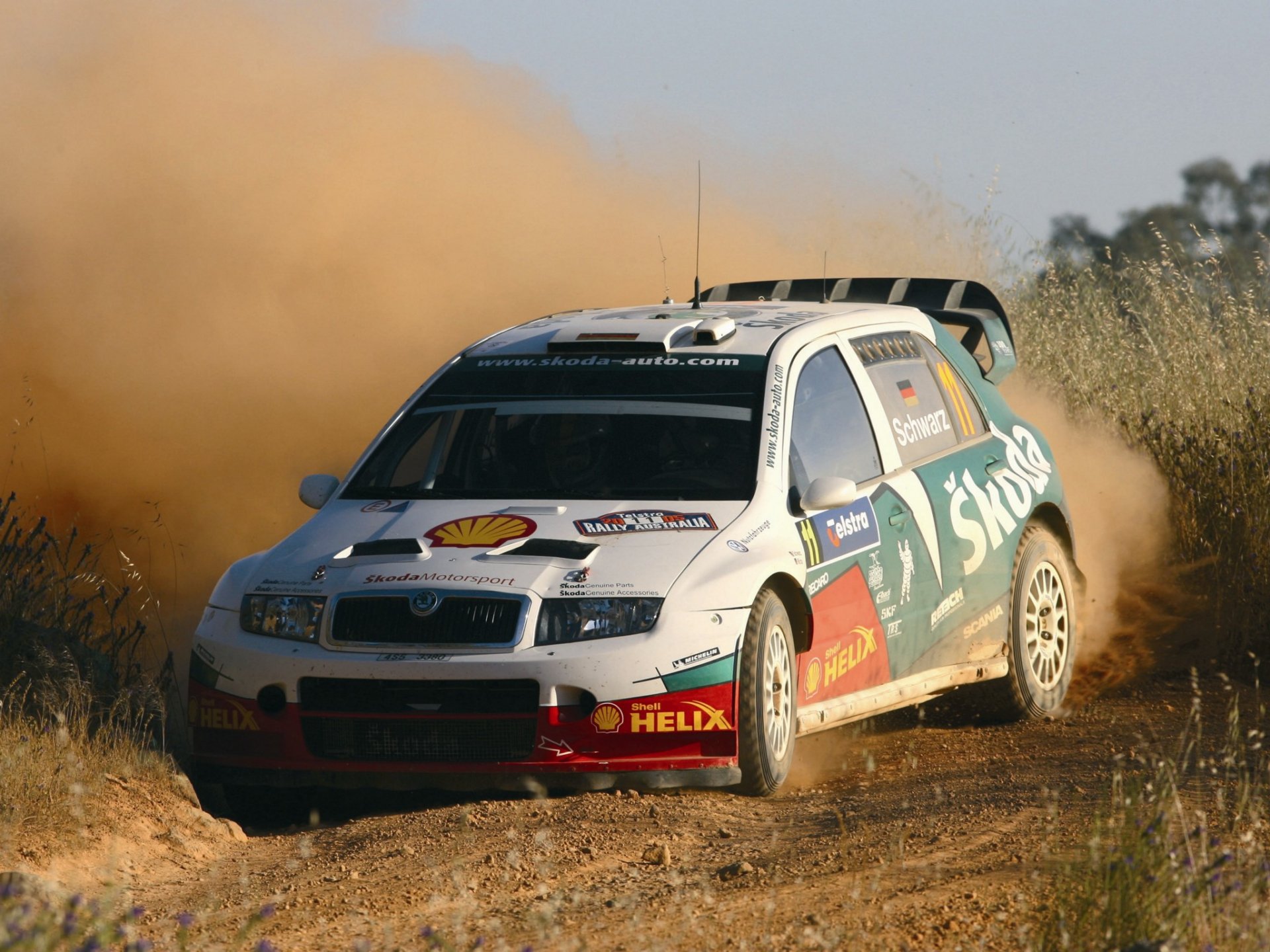 Škoda Fabia WRC '2003-08 HD Duvar kağıdı | Arka plan ...