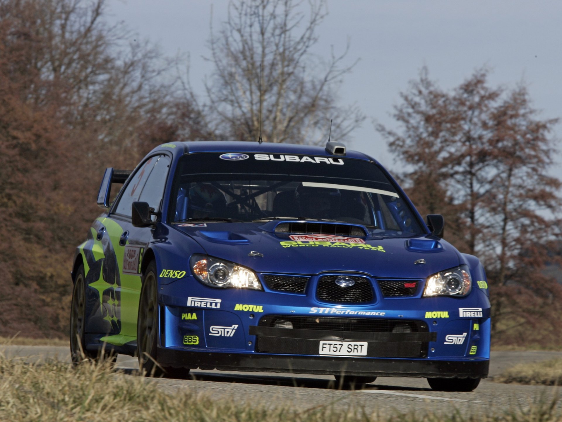 Subaru Impreza WRC (GD) '200608 HD Wallpaper Background