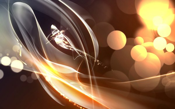 Abstract Cool CGI Light HD Wallpaper | Background Image
