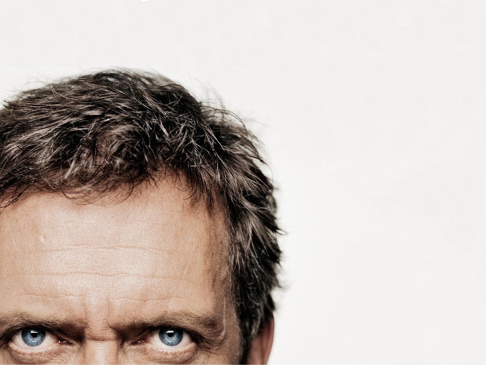 Hugh Laurie as Gregory House.