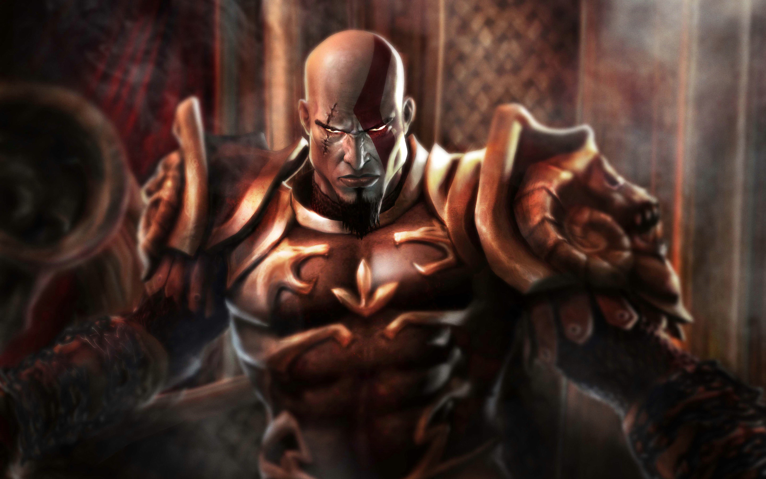 126 Kratos God Of War Hd Wallpapers Background Images