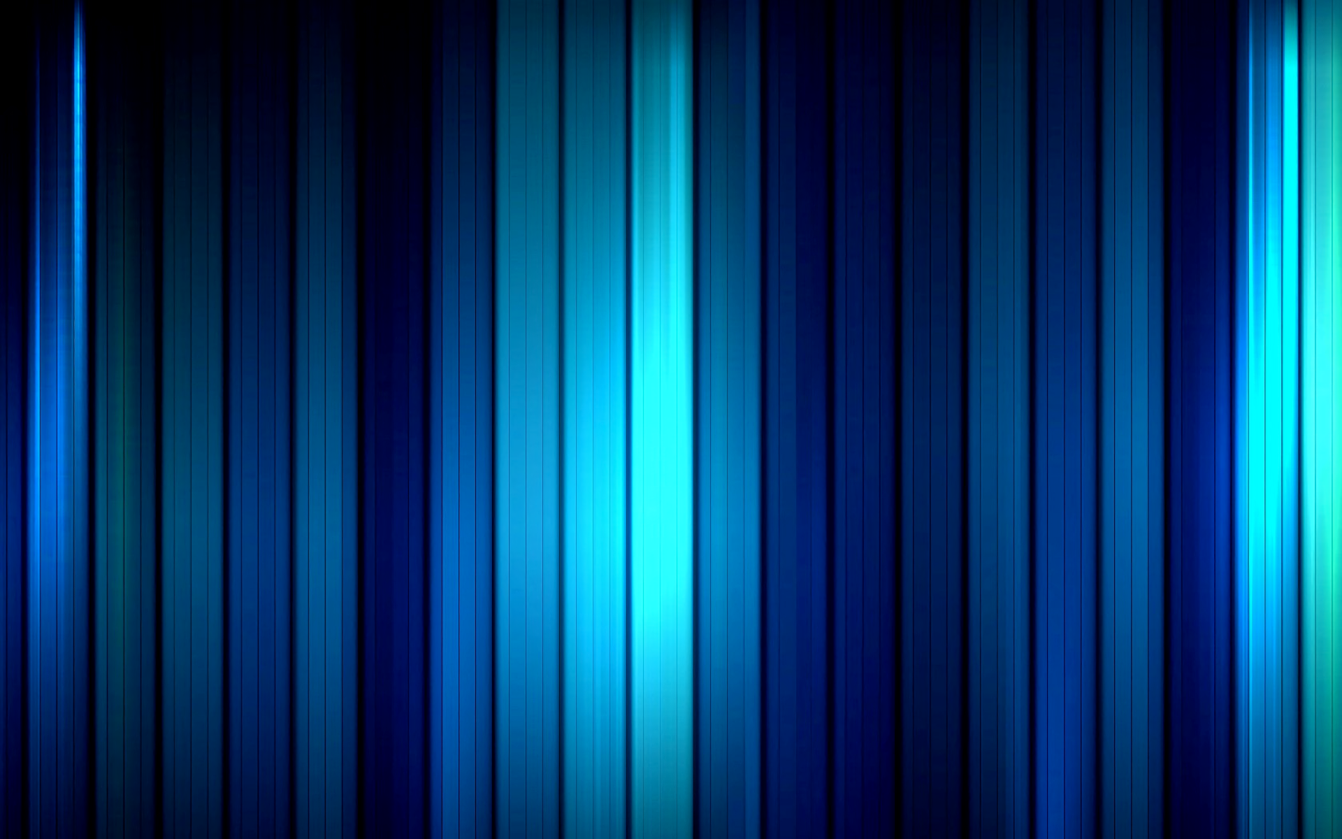 HD PC desktop wallpaper featuring abstract vertical stripes in varying shades of blue, creating a sleek and modern visual effect.