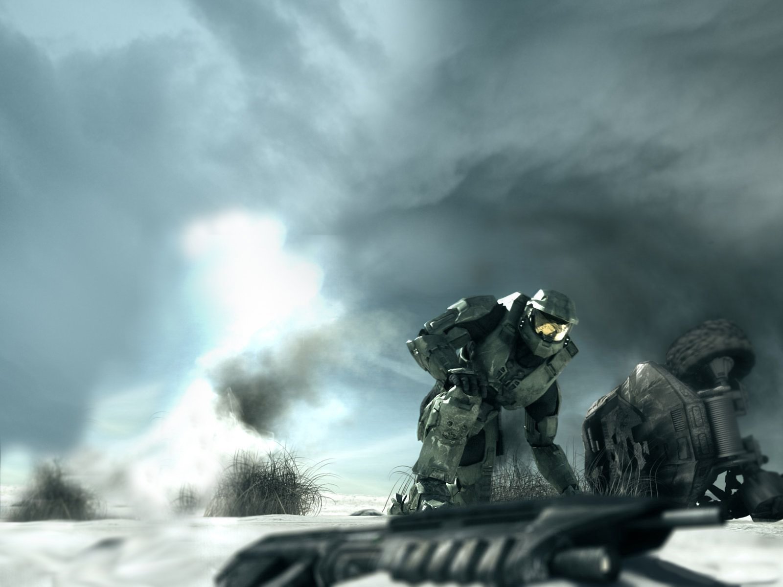 Download Master Chief Video Game Halo Wallpaper