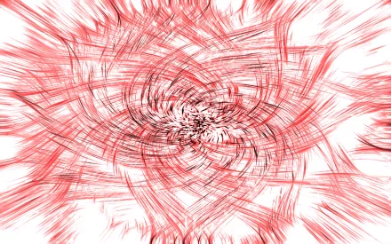 Abstract HD PC desktop wallpaper featuring a dynamic red texture with swirling patterns and intricate shapes, creating a vibrant and energetic background.