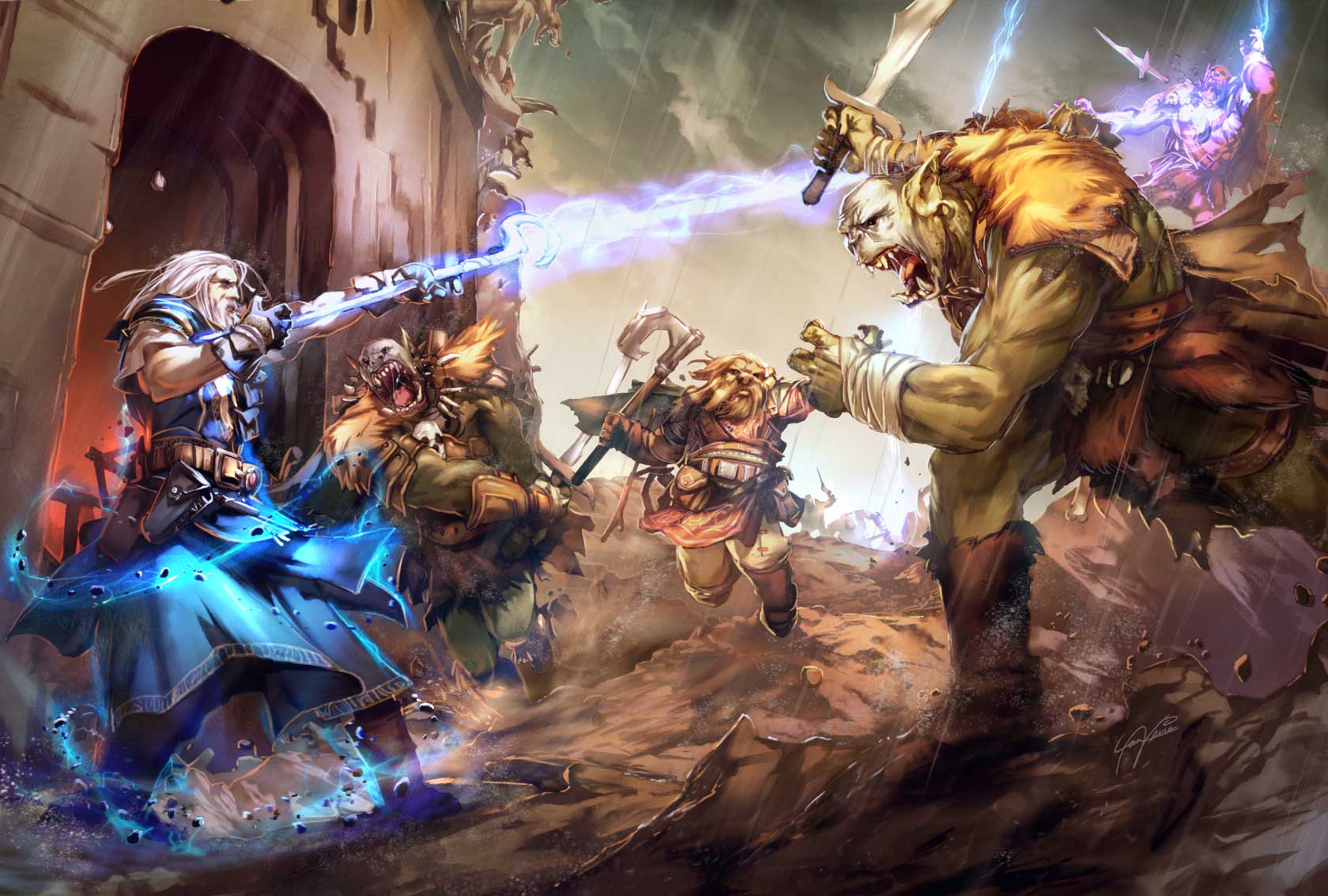 World of Warcraft game desktop wallpaper