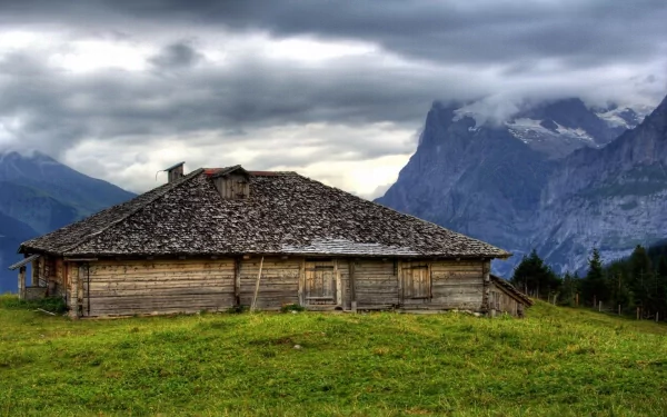 man made cabin HD Desktop Wallpaper | Background Image
