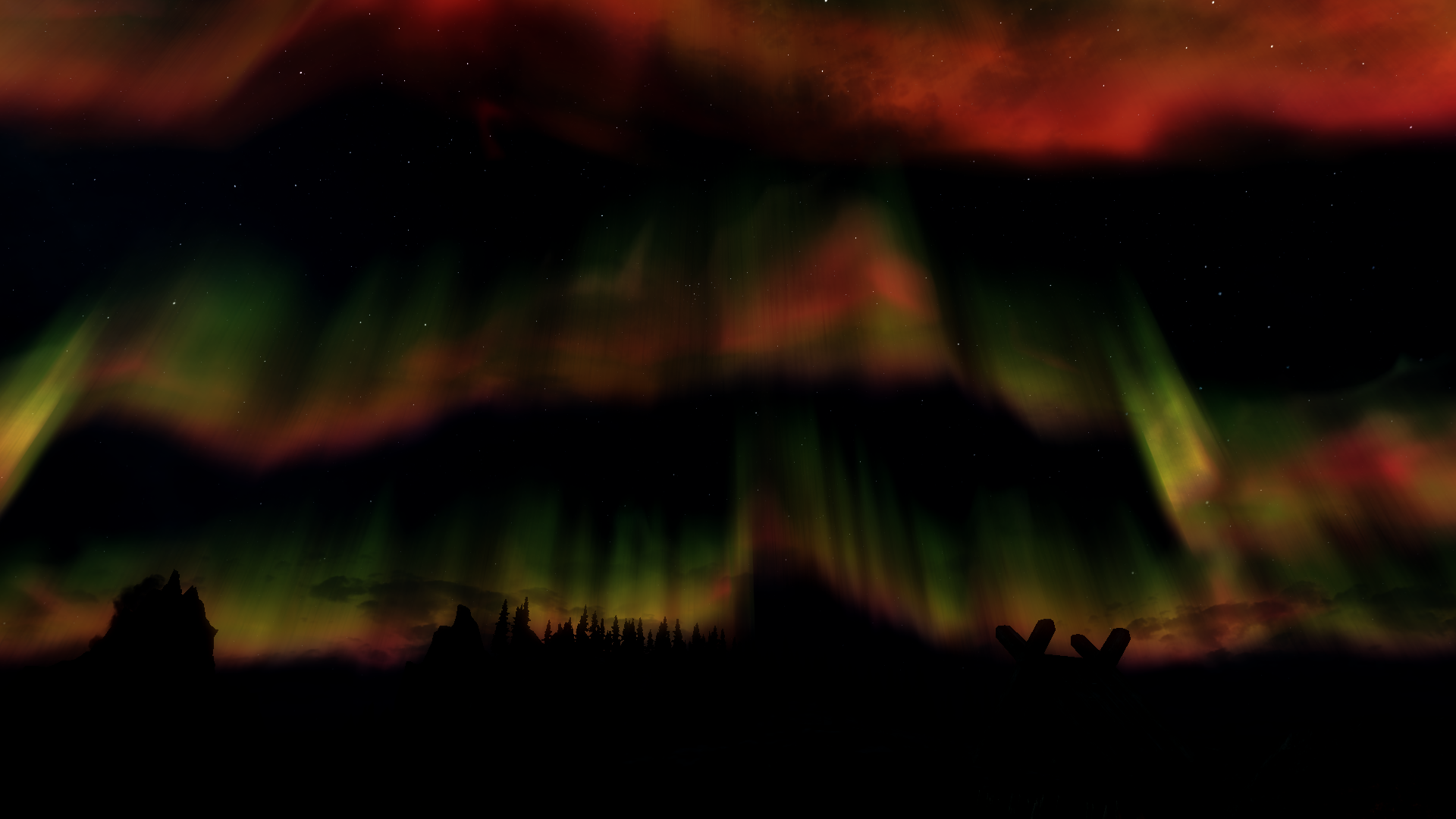 skyrim aurora hd wallpaper background image 1920x1080 id 551798 wallpaper abyss skyrim aurora hd wallpaper background