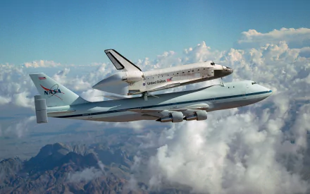 vehicle Space Shuttle Discovery HD Desktop Wallpaper | Background Image