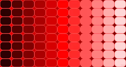 Abstract red pattern with rounded square shapes in varying shades, designed as a 4K Ultra HD PC desktop wallpaper and background.