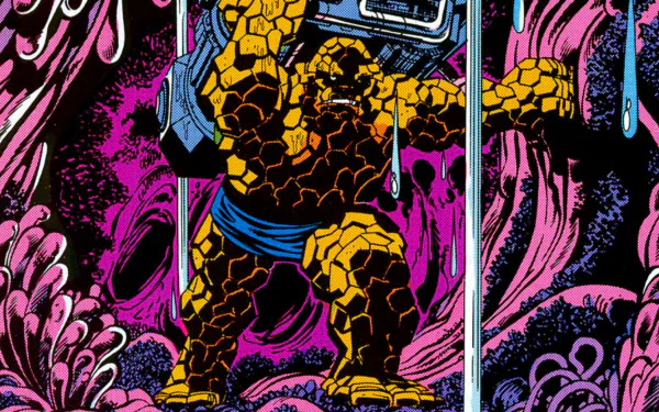 Comic Thing (Marvel Comics) HD Desktop Wallpaper | Background Image