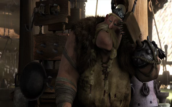 Gobber (How to Train Your Dragon) movie How to Train Your Dragon 2 HD Desktop Wallpaper | Background Image