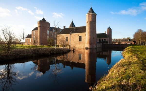 Man Made Westhove Castle Castles Netherlands HD Wallpaper | Background Image