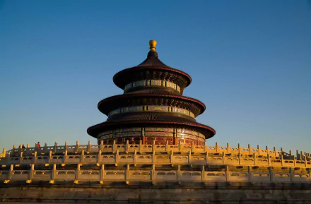 China Beijing religious temple of heaven HD Desktop Wallpaper | Background Image